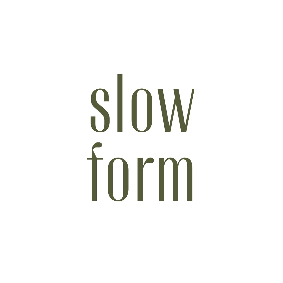 Logo SlowFormStudio