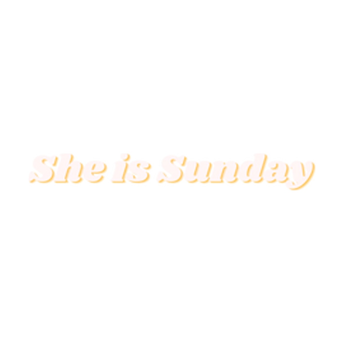 Logo She Is Sunday